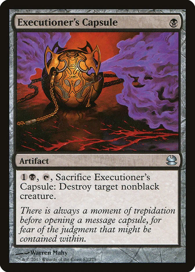 2013 Modern Masters Executioner's Capsule uncommon #83 unlisted card image