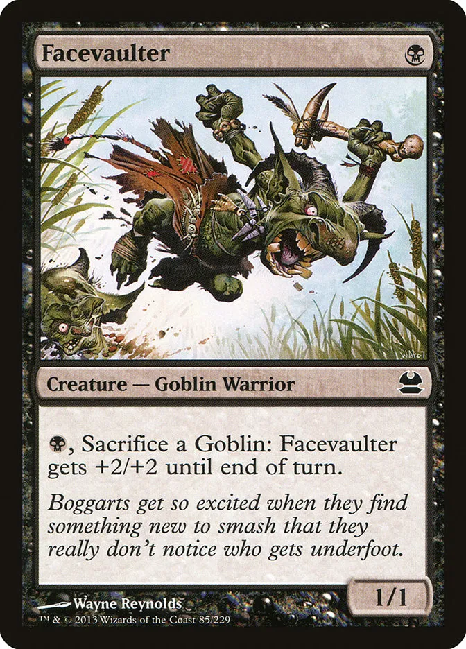 2013 Modern Masters Facevaulter common #85 unlisted card image