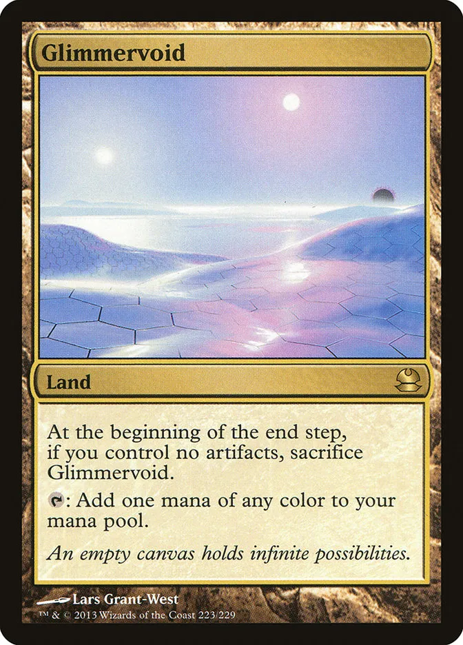 2013 Modern Masters Glimmervoid rare #223 unlisted card image