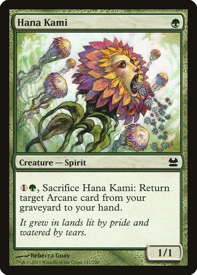 2013 Modern Masters Hana Kami common #147 unlisted card image
