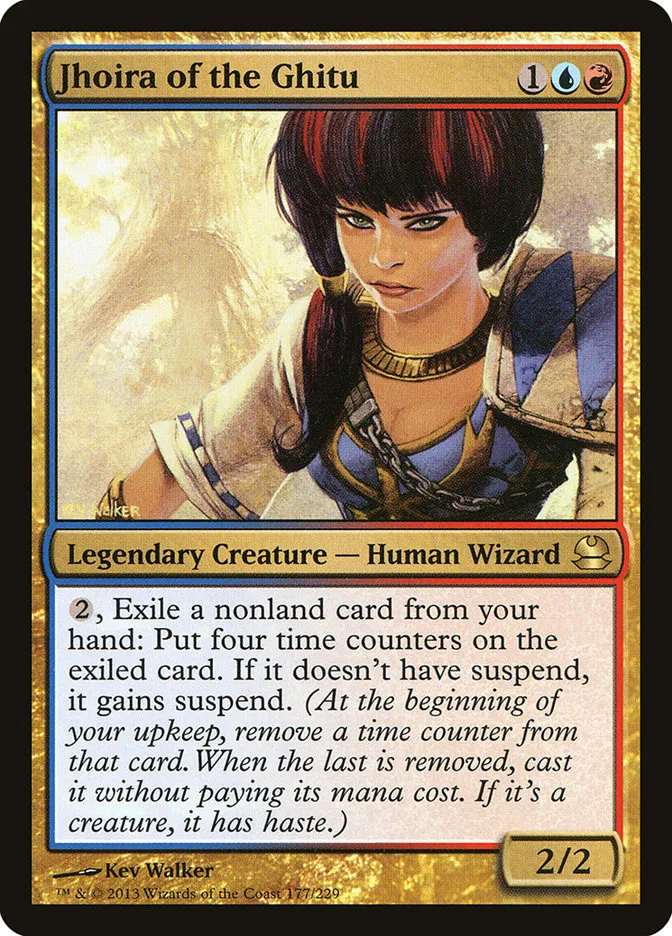 2013 Modern Masters Jhoira of the Ghitu rare #177 unlisted card image