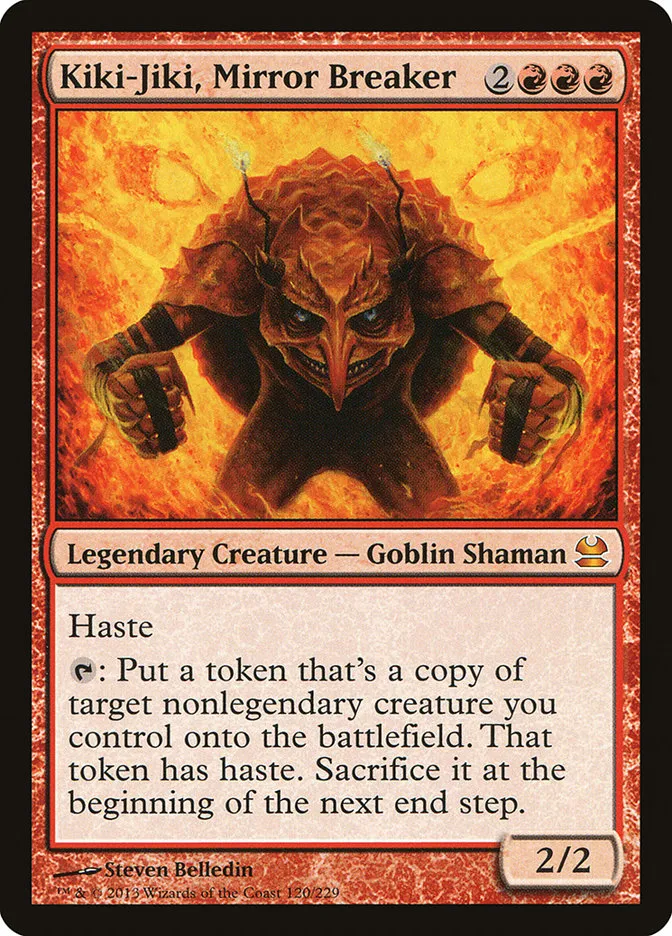 2013 Modern Masters Kiki-Jiki, Mirror Breaker mythic #120 unlisted card image