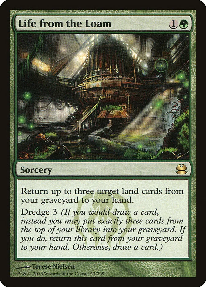 2013 Modern Masters Life from the Loam rare #153 unlisted card image