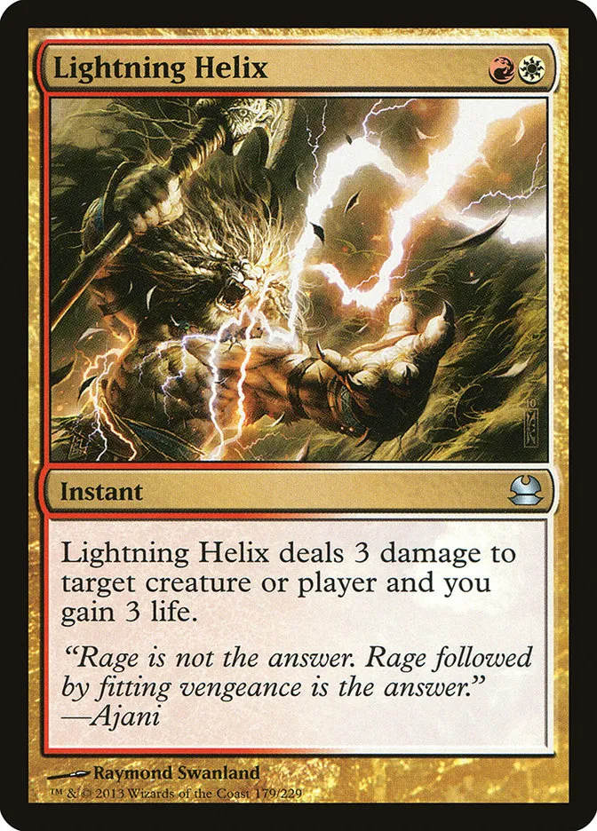 2013 Modern Masters Lightning Helix uncommon #179 unlisted card image