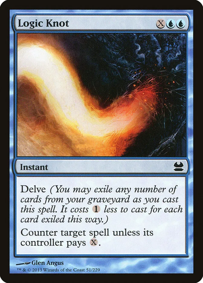 2013 Modern Masters Logic Knot common #51 unlisted card image
