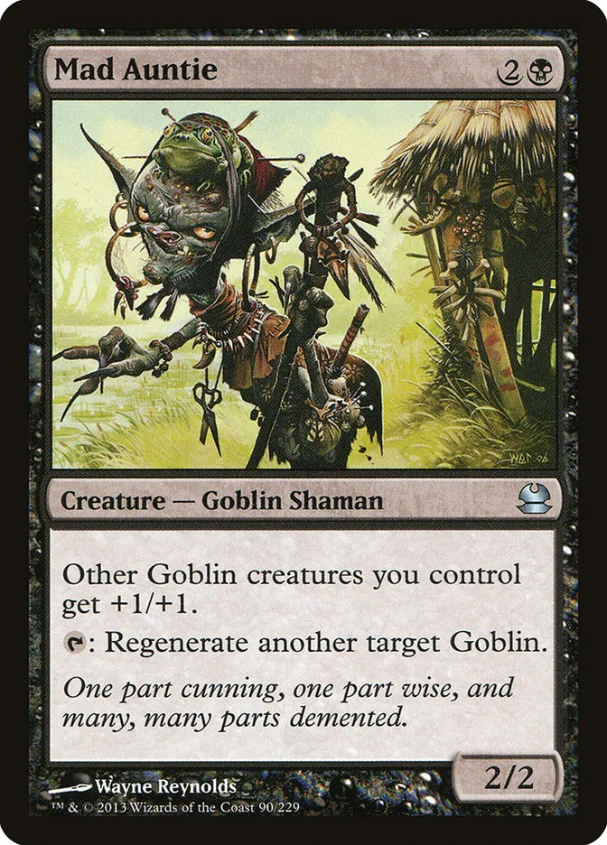 2013 Modern Masters Mad Auntie uncommon #90 unlisted card image