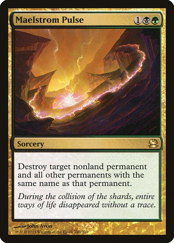 2013 Modern Masters Maelstrom Pulse rare #180 unlisted card image