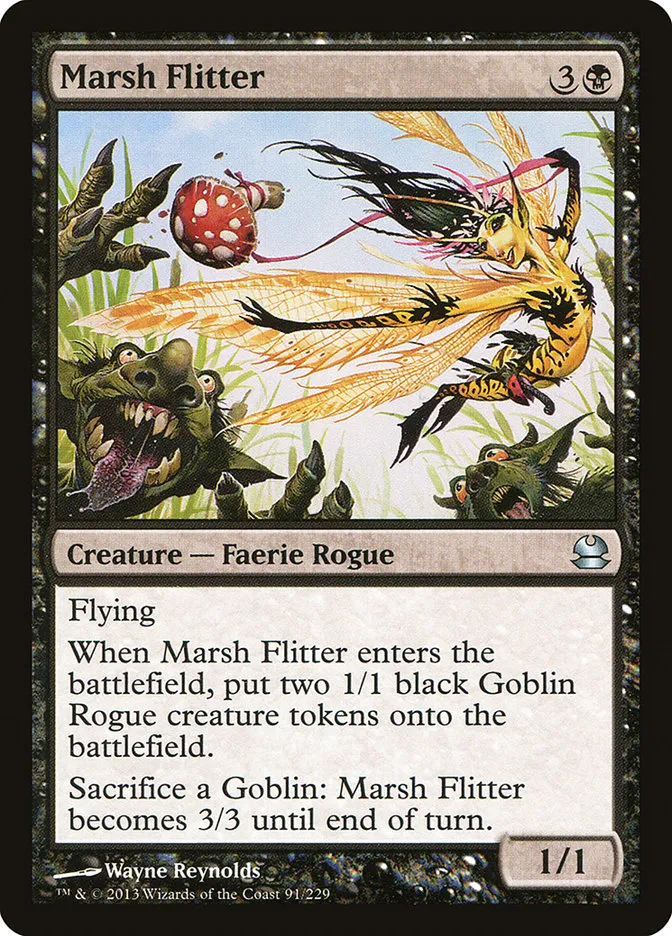 2013 Modern Masters Marsh Flitter uncommon #91 unlisted card image