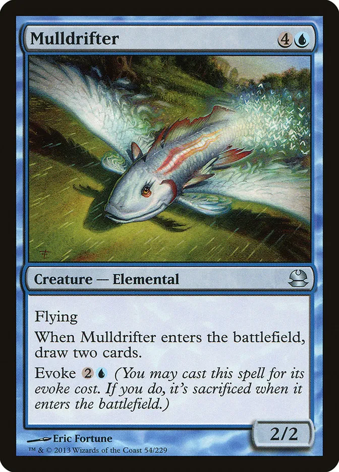2013 Modern Masters Mulldrifter uncommon #54 unlisted card image