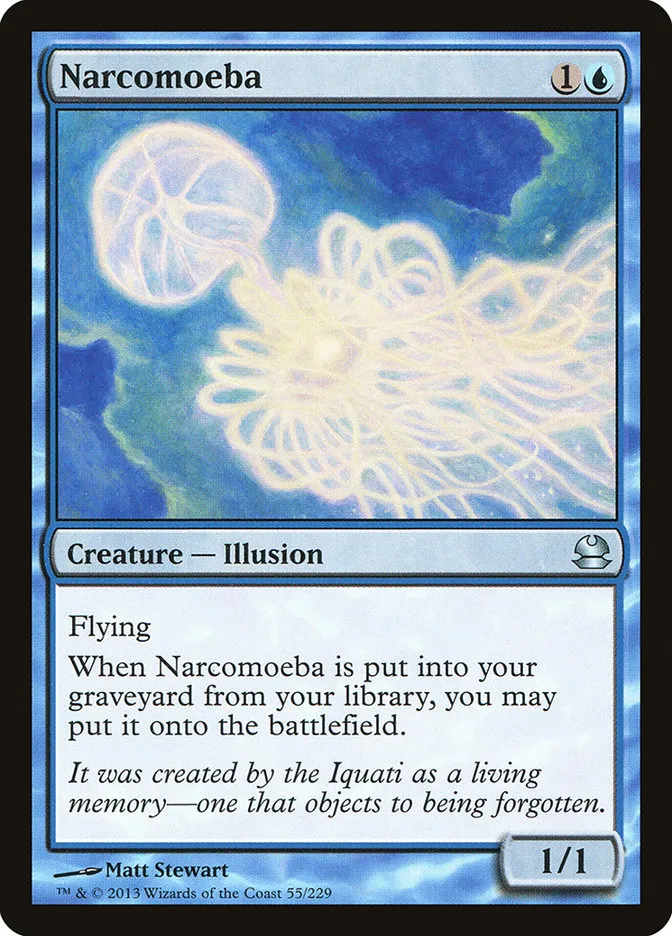 2013 Modern Masters Narcomoeba uncommon #55 unlisted card image