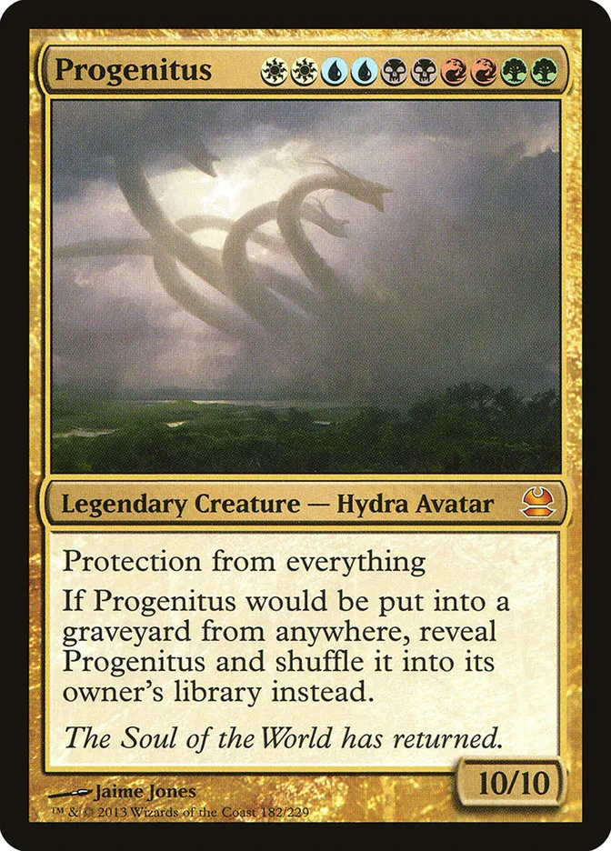2013 Modern Masters Progenitus mythic #182 unlisted card image