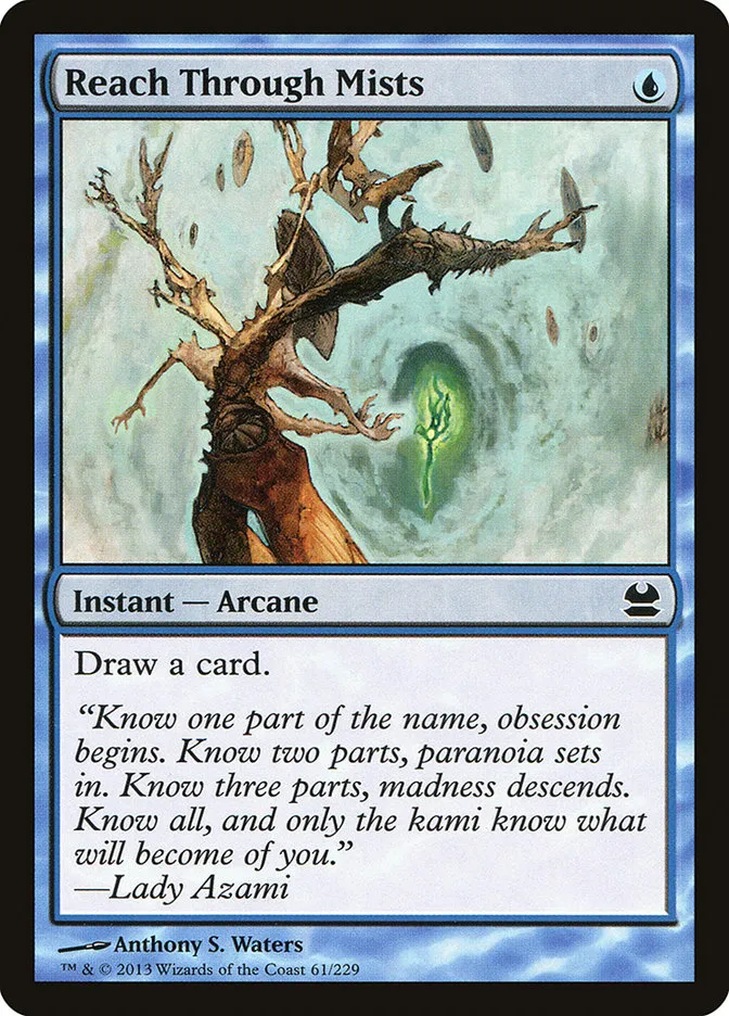 2013 Modern Masters Reach Through Mists common #61 unlisted card image