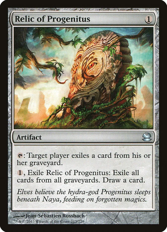 2013 Modern Masters Relic of Progenitus uncommon #213 unlisted card image
