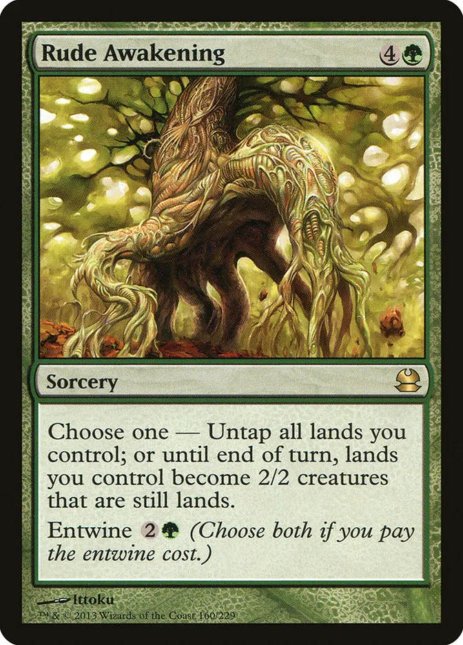 2013 Modern Masters Rude Awakening rare #160 unlisted card image