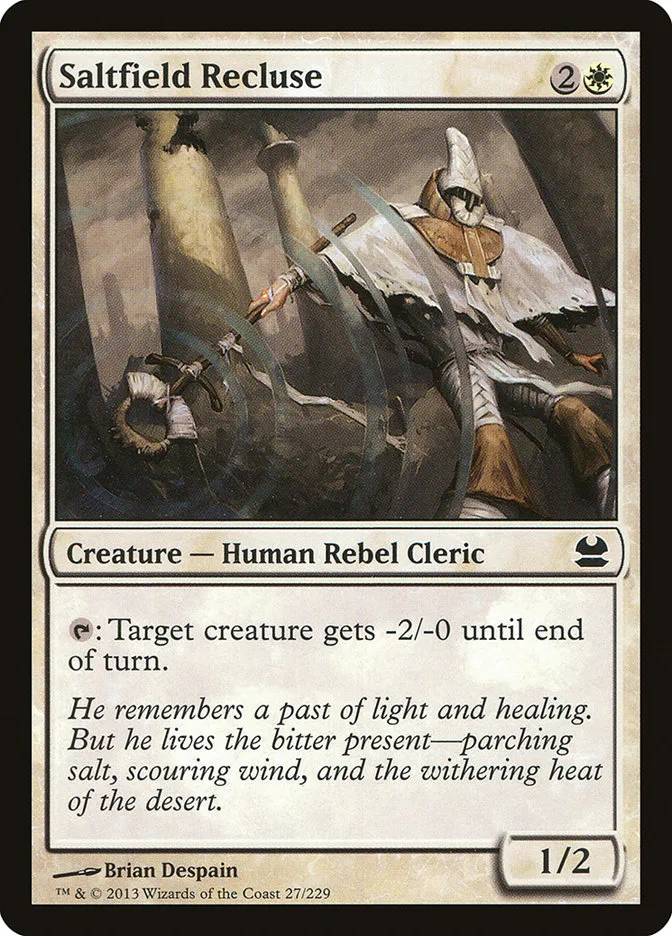 2013 Modern Masters Saltfield Recluse common #27 unlisted card image