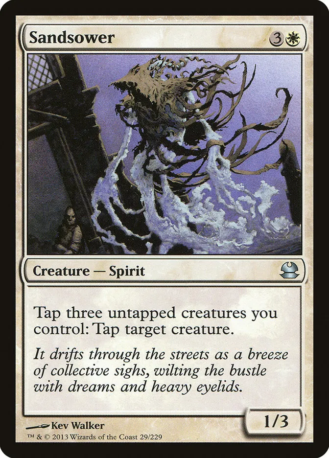 2013 Modern Masters Sandsower uncommon #29 unlisted card image