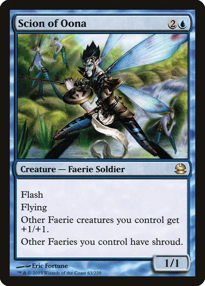 2013 Modern Masters Scion of Oona rare #63 unlisted card image