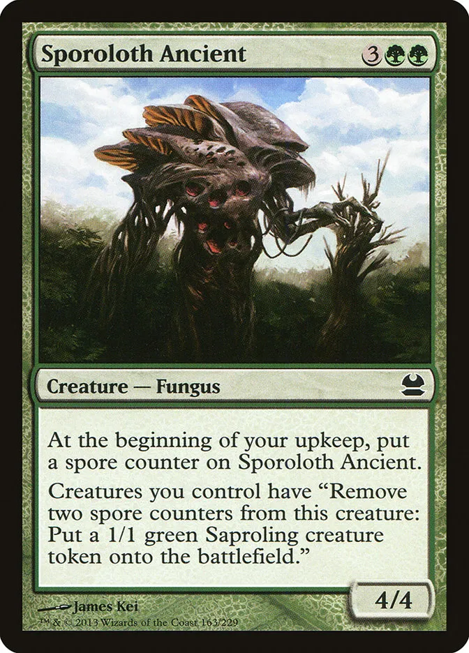 2013 Modern Masters Sporoloth Ancient common #163 unlisted card image