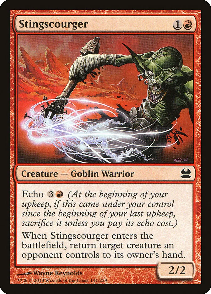 2013 Modern Masters Stingscourger common #131 unlisted card image