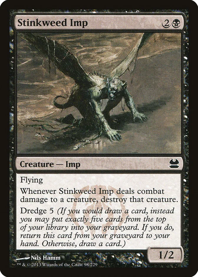 2013 Modern Masters Stinkweed Imp common #98 unlisted card image