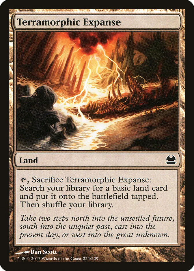 2013 Modern Masters Terramorphic Expanse common #224 unlisted card image