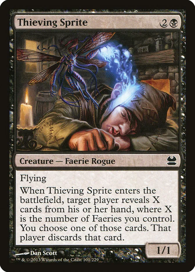 2013 Modern Masters Thieving Sprite common #101 unlisted card image
