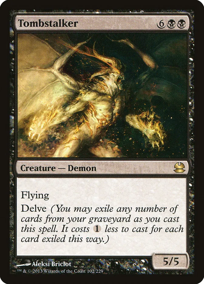 2013 Modern Masters Tombstalker rare #102 unlisted card image