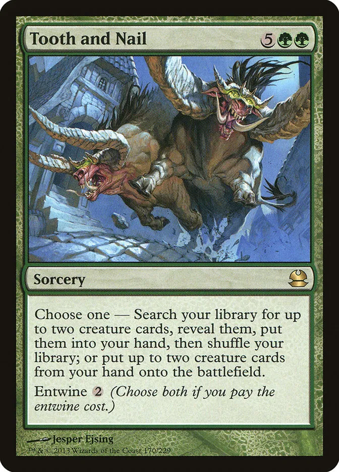 2013 Modern Masters Tooth and Nail rare #170 unlisted card image