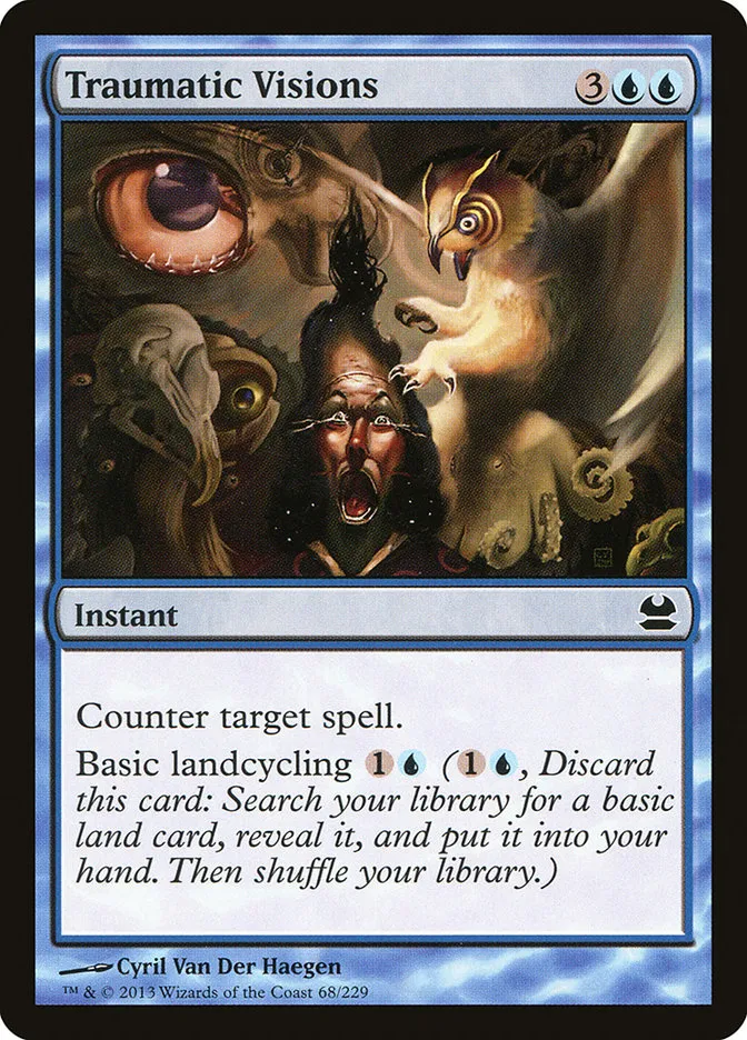 2013 Modern Masters Traumatic Visions common #68 unlisted card image