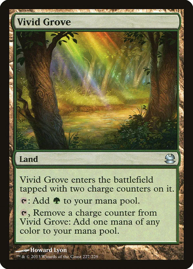 2013 Modern Masters Vivid Grove uncommon #227 unlisted card image