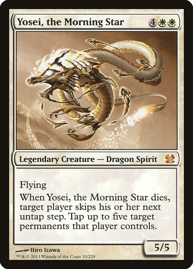 2013 Modern Masters Yosei, the Morning Star mythic #35 unlisted card image