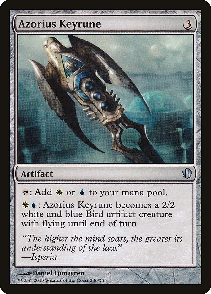 2013 Commander 2013 Azorius Keyrune uncommon #236 uncommon card image