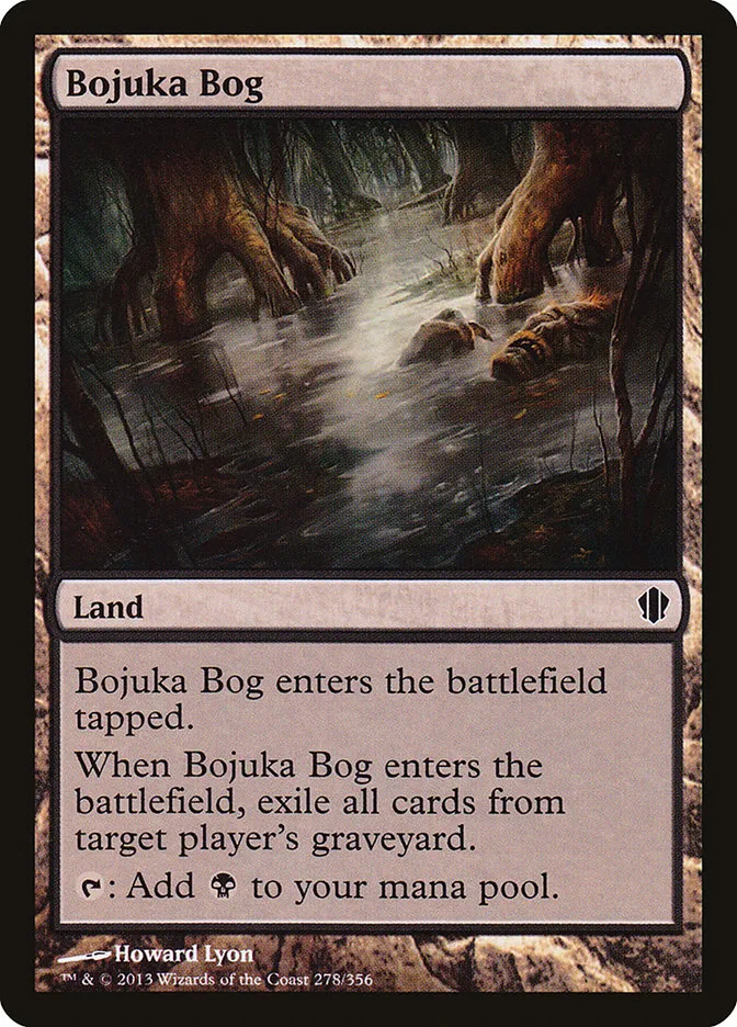 2013 Commander 2013 Bojuka Bog common #278 common card image