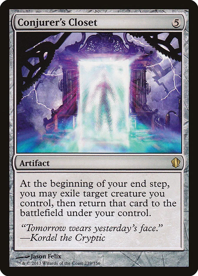 2013 Commander 2013 Conjurer's Closet #239 rare card image