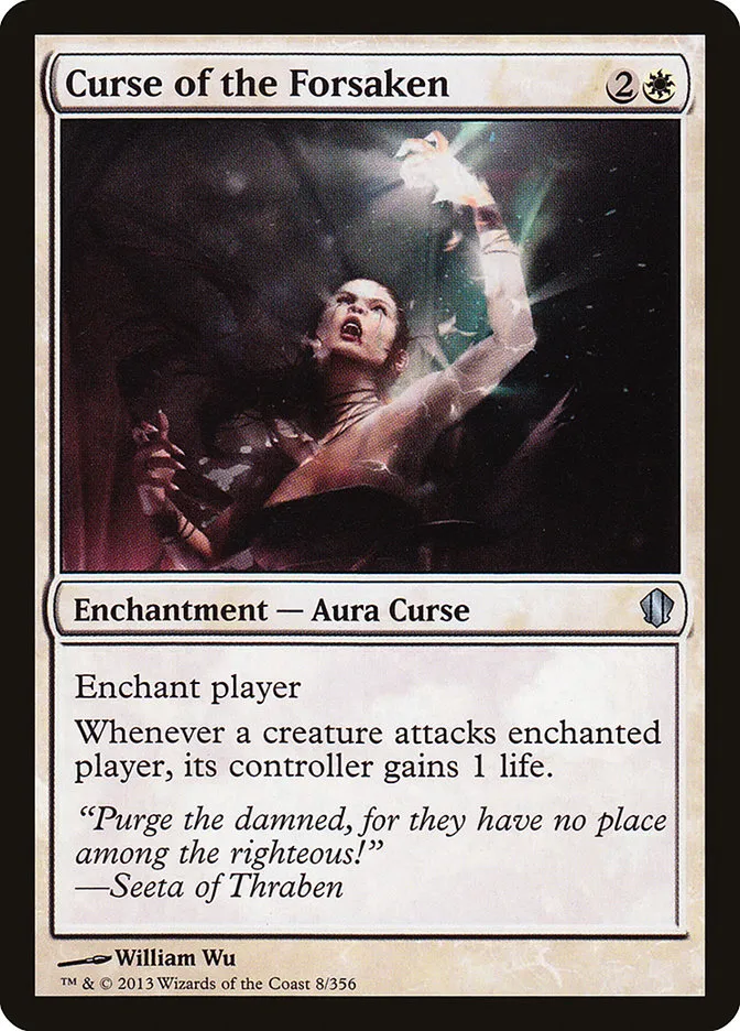 2013 Commander 2013 Curse of the Forsaken #8 uncommon card image