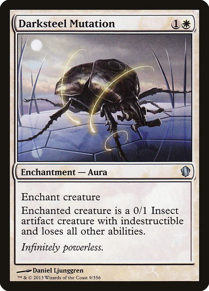 2013 Commander 2013 Darksteel Mutation #9 uncommon card image