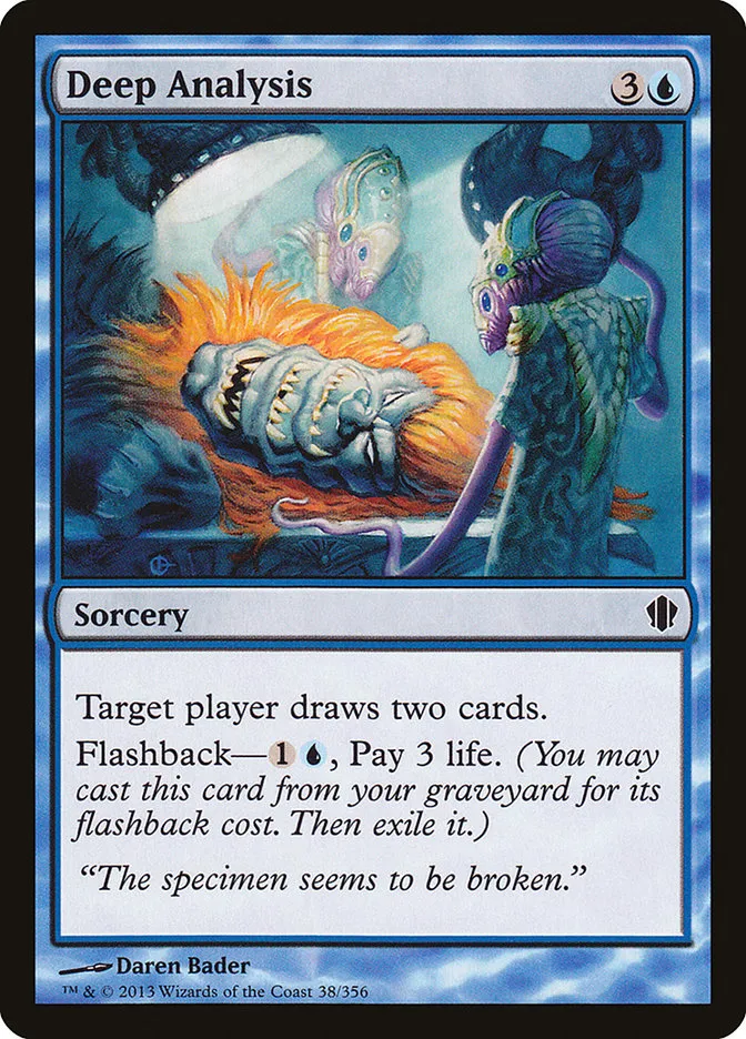 2013 Commander 2013 Deep Analysis common #38 common card image