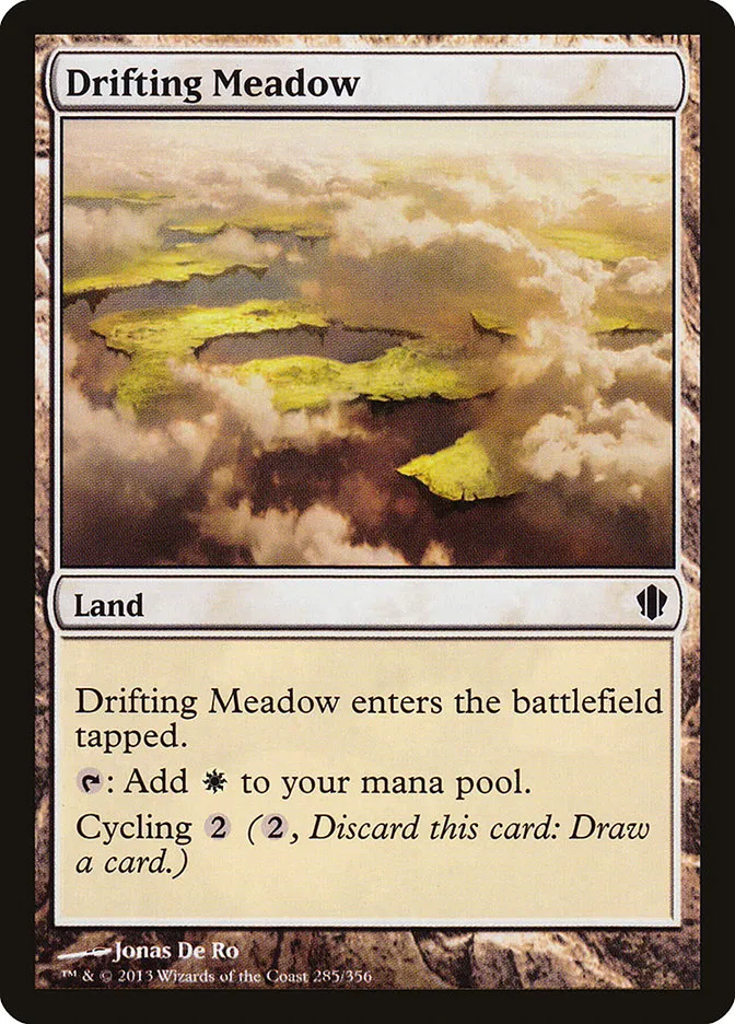 2013 Commander 2013 Drifting Meadow common #285 common card image