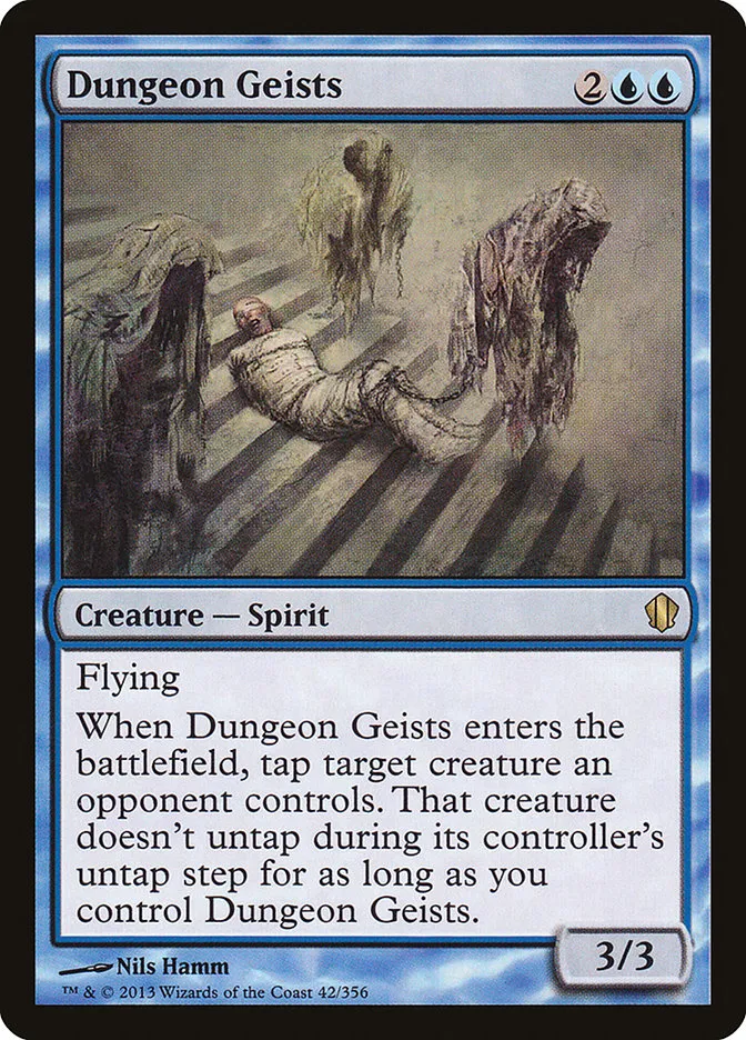2013 Commander 2013 Dungeon Geists rare #42 rare card image