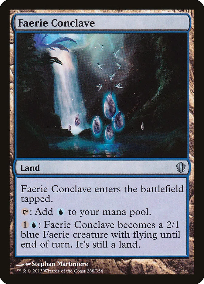 2013 Commander 2013 Faerie Conclave uncommon #288 uncommon card image