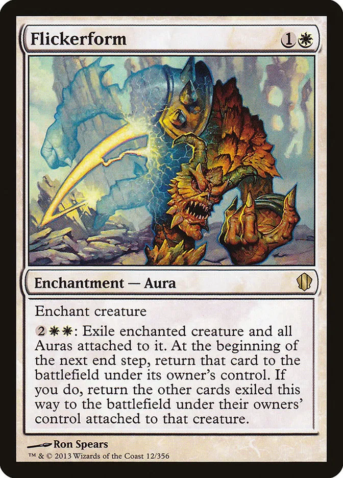 2013 Commander 2013 Flickerform rare #12 rare card image