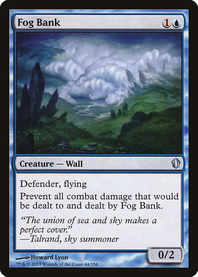 2013 Commander 2013 Fog Bank #44 uncommon card image