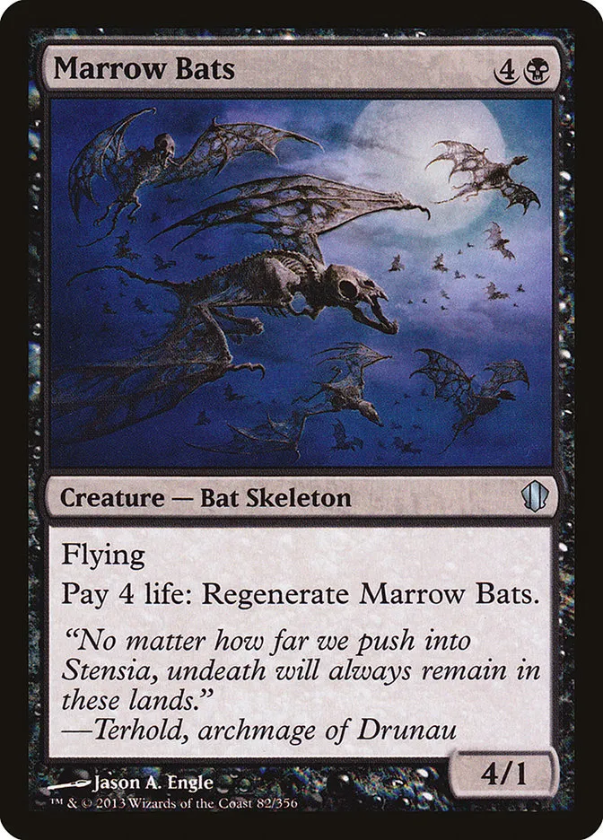 2013 Commander 2013 Marrow Bats uncommon #82 uncommon card image