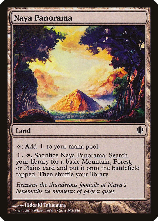2013 Commander 2013 Naya Panorama common #308 common card image