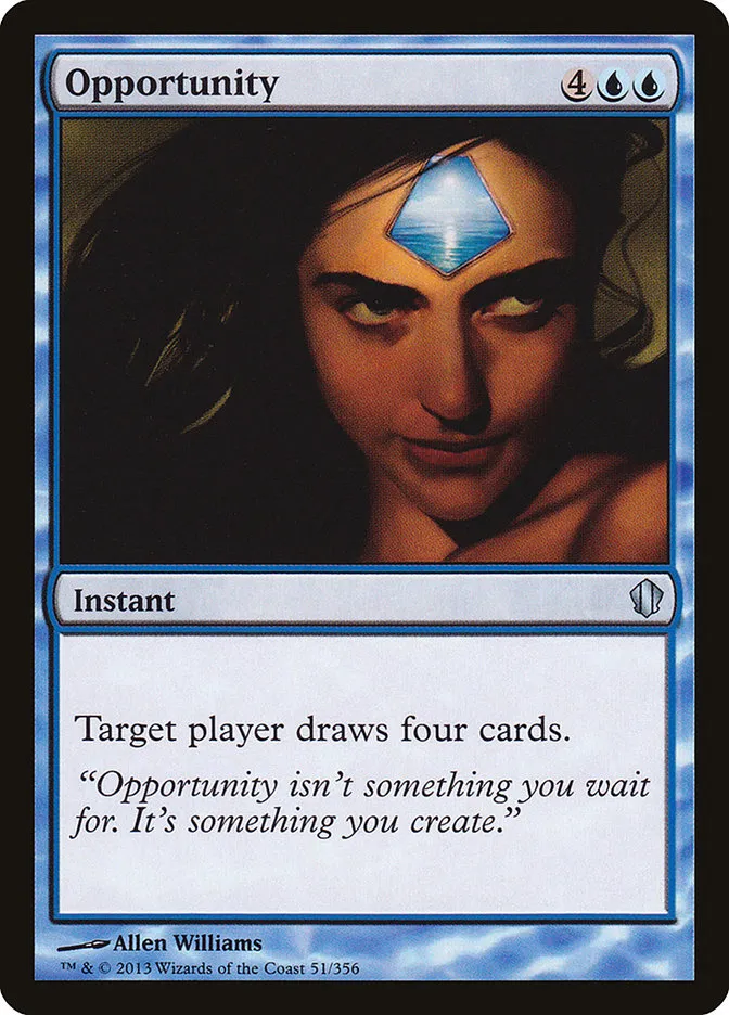 2013 Commander 2013 Opportunity uncommon #51 uncommon card image