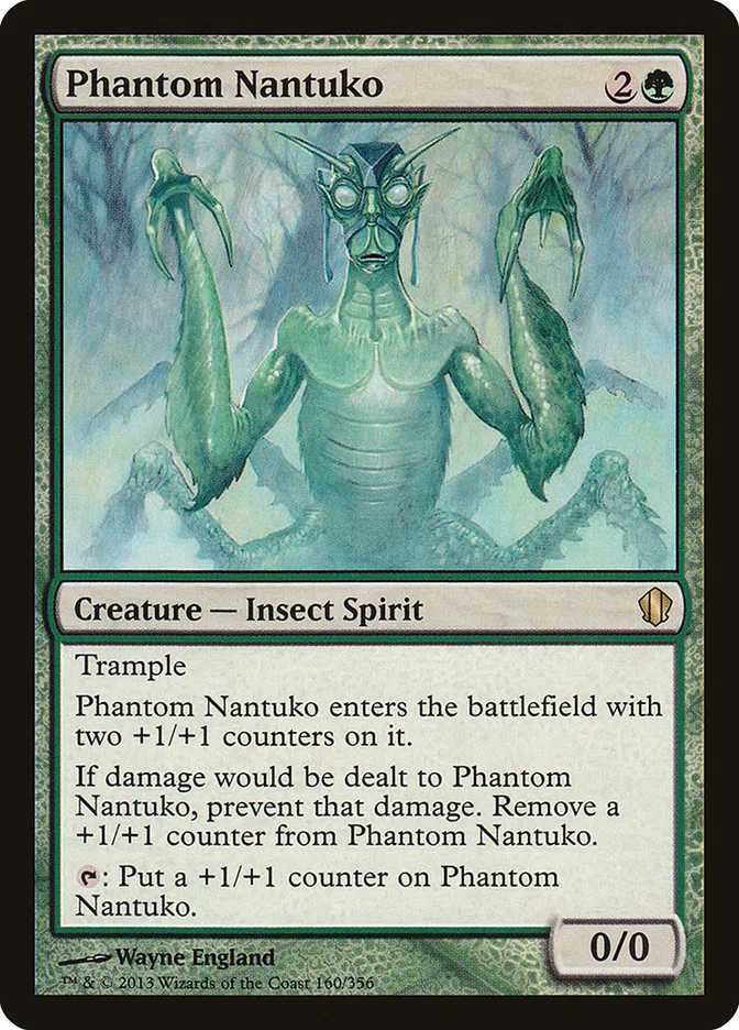 2013 Commander 2013 Phantom Nantuko #160 rare card image