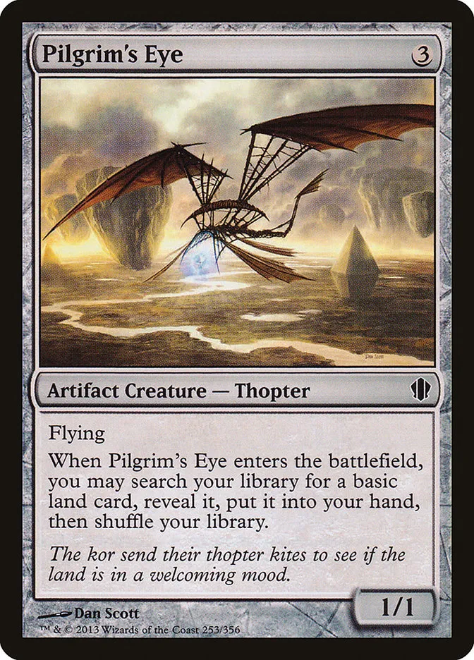 2013 Commander 2013 Pilgrim's Eye common #253 common card image