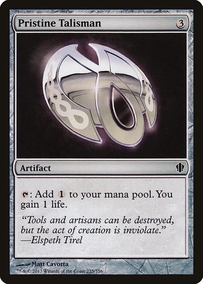2013 Commander 2013 Pristine Talisman #255 common card image
