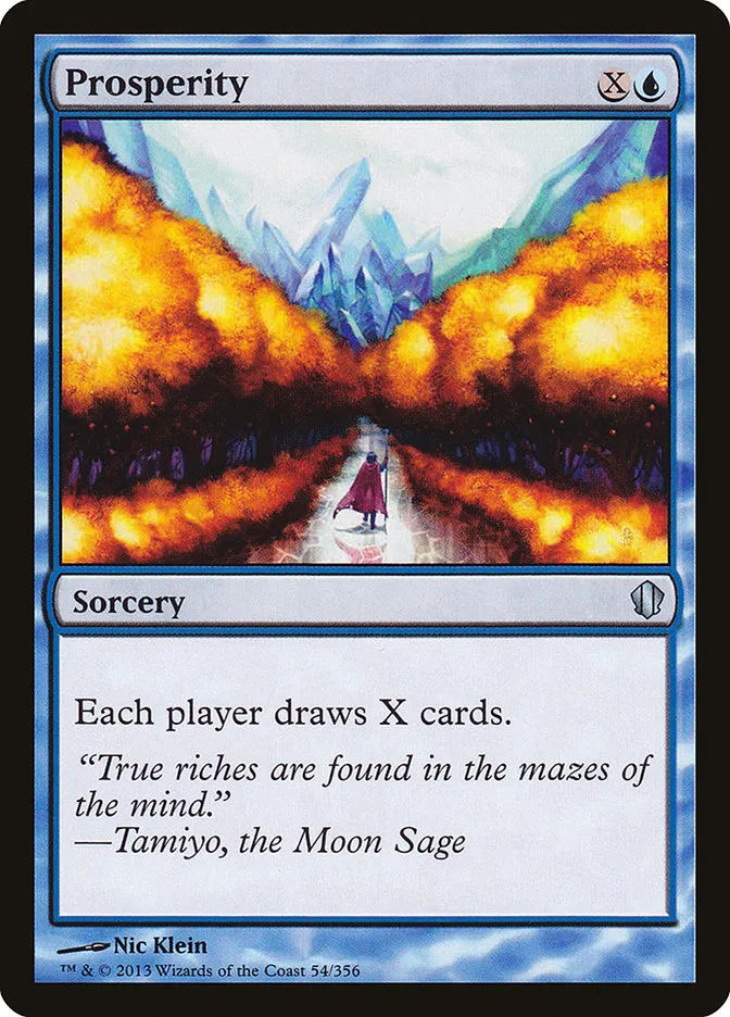 2013 Commander 2013 Prosperity uncommon #54 uncommon card image