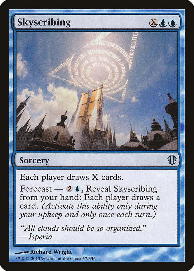 2013 Commander 2013 Skyscribing uncommon #57 uncommon card image
